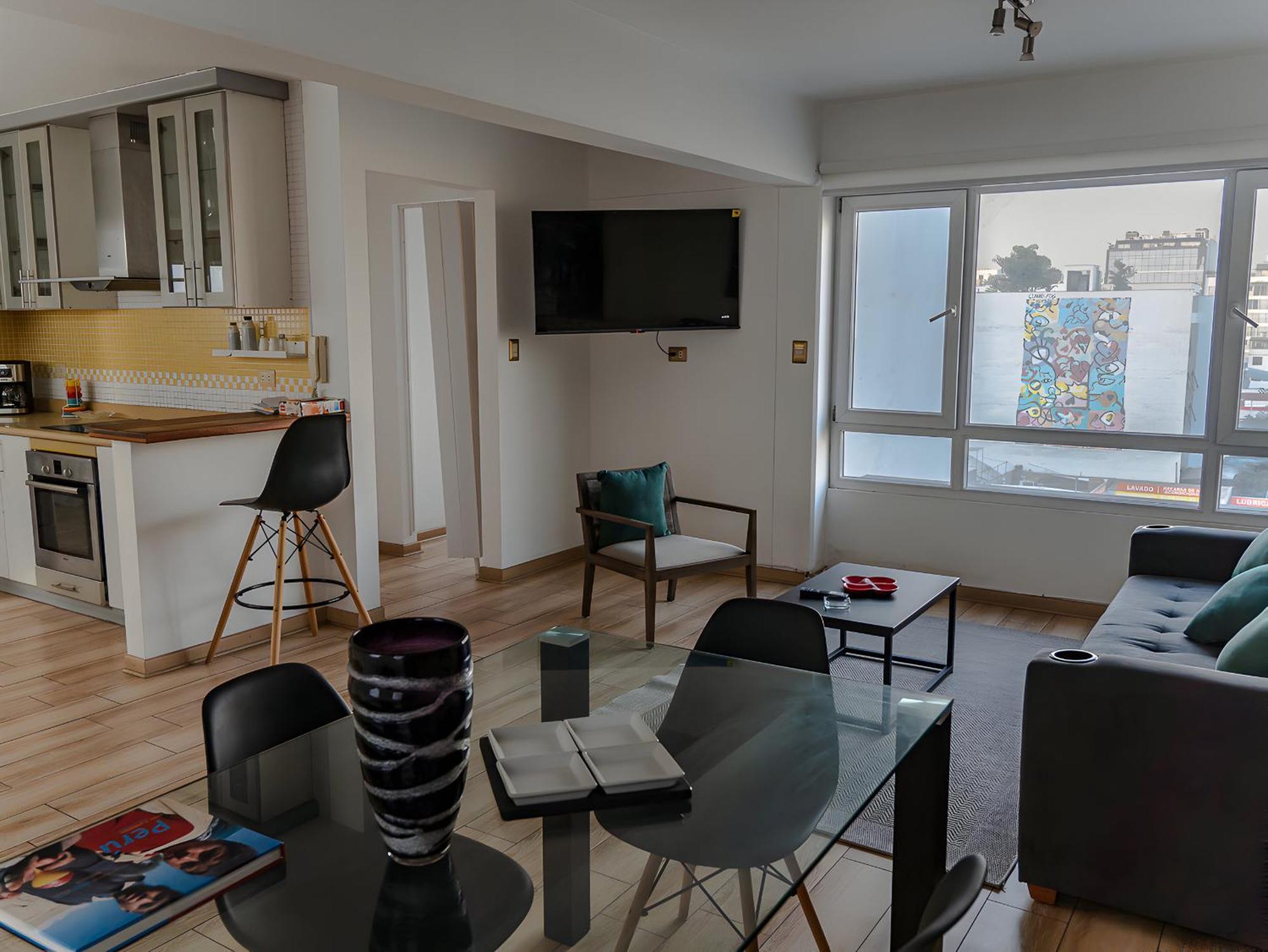 Apartment Acogedor 2br Miraflores - Tovar Lima